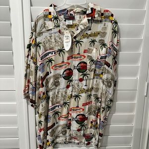 Men’s ESPN Button Down Shirt -XL